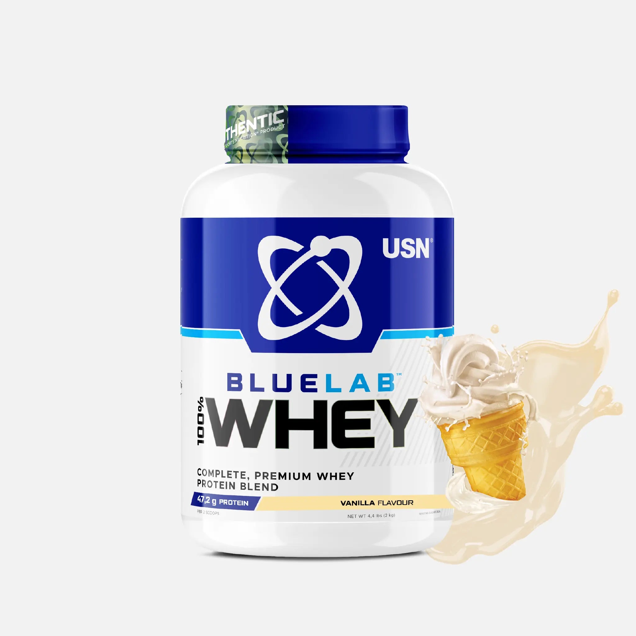 USN BlueLab® 100% Whey Protein 1 Kg - 2 Kg